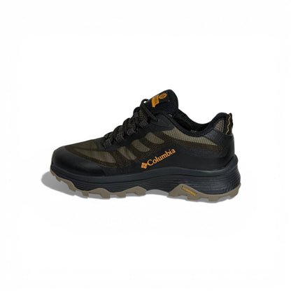 🥾🔥 Columbia Outdoor Performance Sneakers – Olive & Black Trail Style 🌲🖤