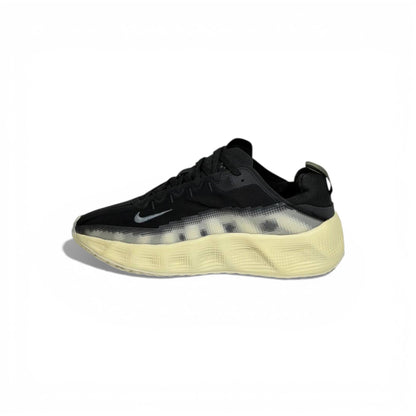 ⚡👟 Nike Futuristic Performance Sneakers – Black with Translucent Sole 🖤✨
