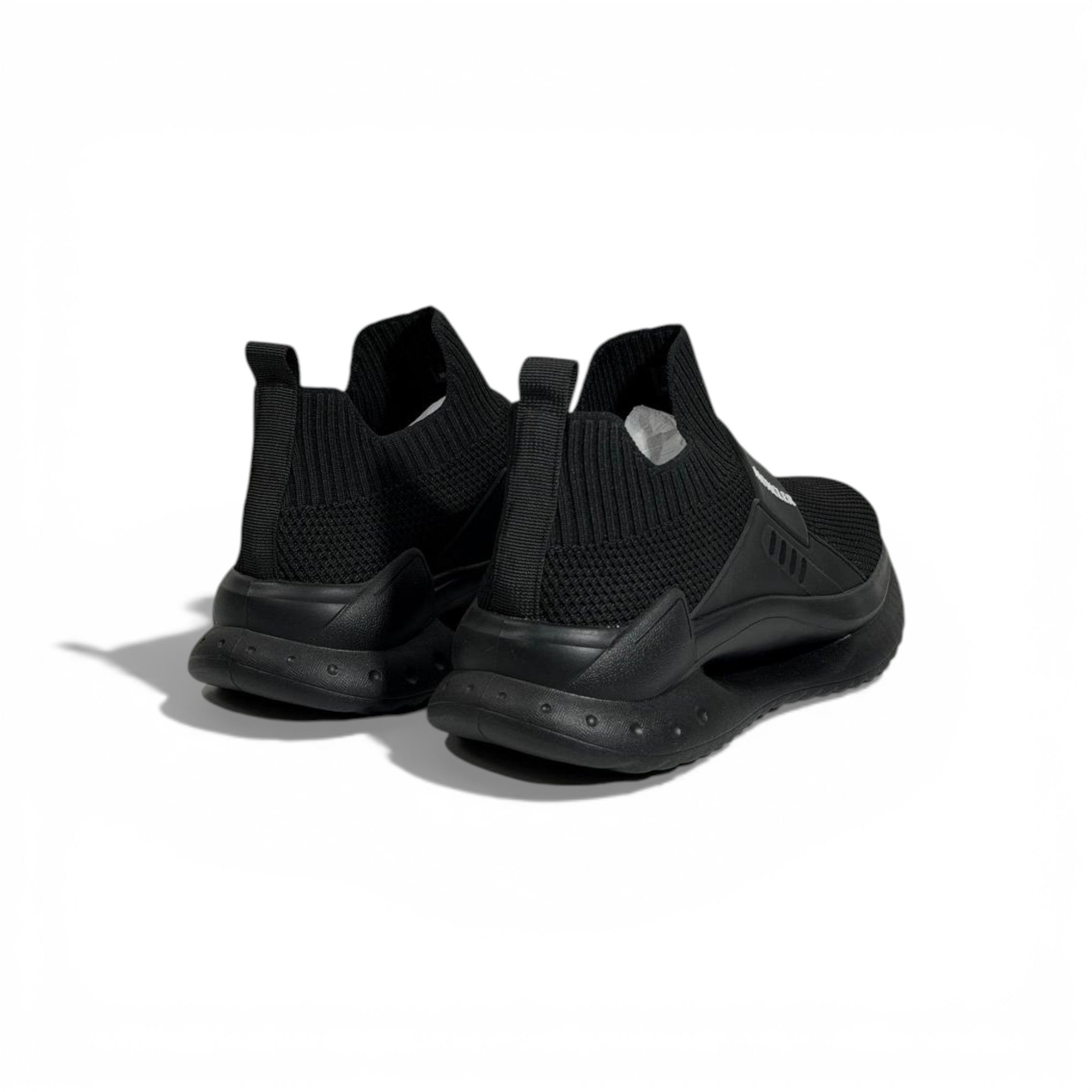 🖤✨ Moncler Luxury Slip-On Sneakers – All-Black Knit Modern Style 👟🔥