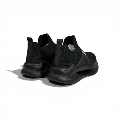 🖤✨ Moncler Luxury Slip-On Sneakers – All-Black Knit Modern Style 👟🔥