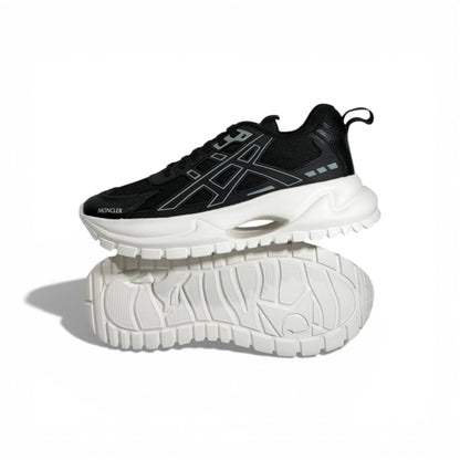 👟✨ Moncler Chunky Sneakers – Black & White Luxury Streetwear 🖤🤍🔥