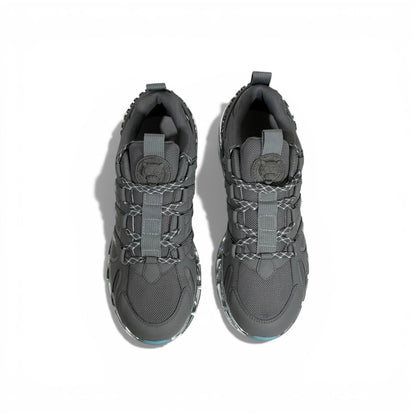 ⚡👟 Philipp Plein Futuristic Sneakers – Grey with Chrome Sole Statement 💎🔥