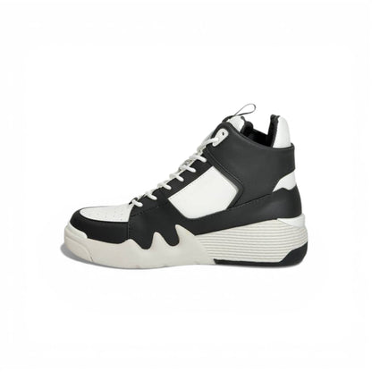 🖤🤍 Giuseppe Zanotti Black & White High-Top Sneakers – Iconic Contrast Edition 👟✨
