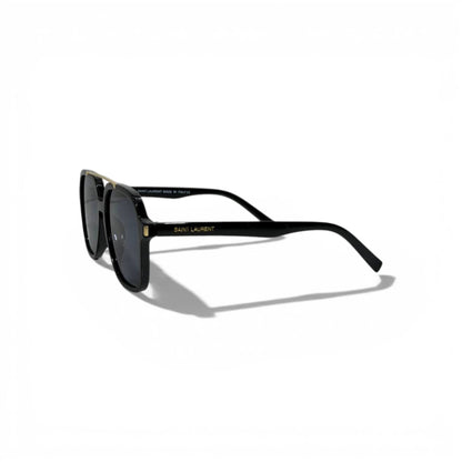 🕶️ Saint Laurent Luxury Sunglasses – Bold Black Signature 🖤✨