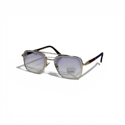 🕶️👑 Cartier Gold Square Sunglasses with Grey Gradient Lenses 👑🕶️