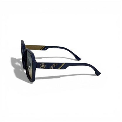 🕶️💙 Chanel Oversized Square Sunglasses with Iconic Logo 💙🕶️