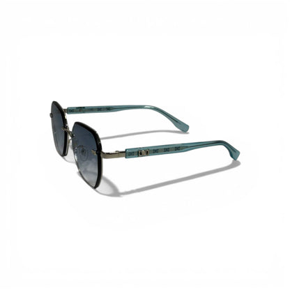 🕶️💎 Dior Square Gradient Sunglasses with Teal Temples 💎🕶️