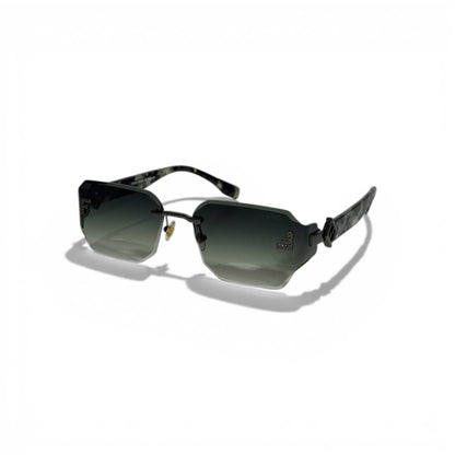🕶️🖤 Fendi Geometric Gradient Sunglasses with Signature Logo 🖤🕶️