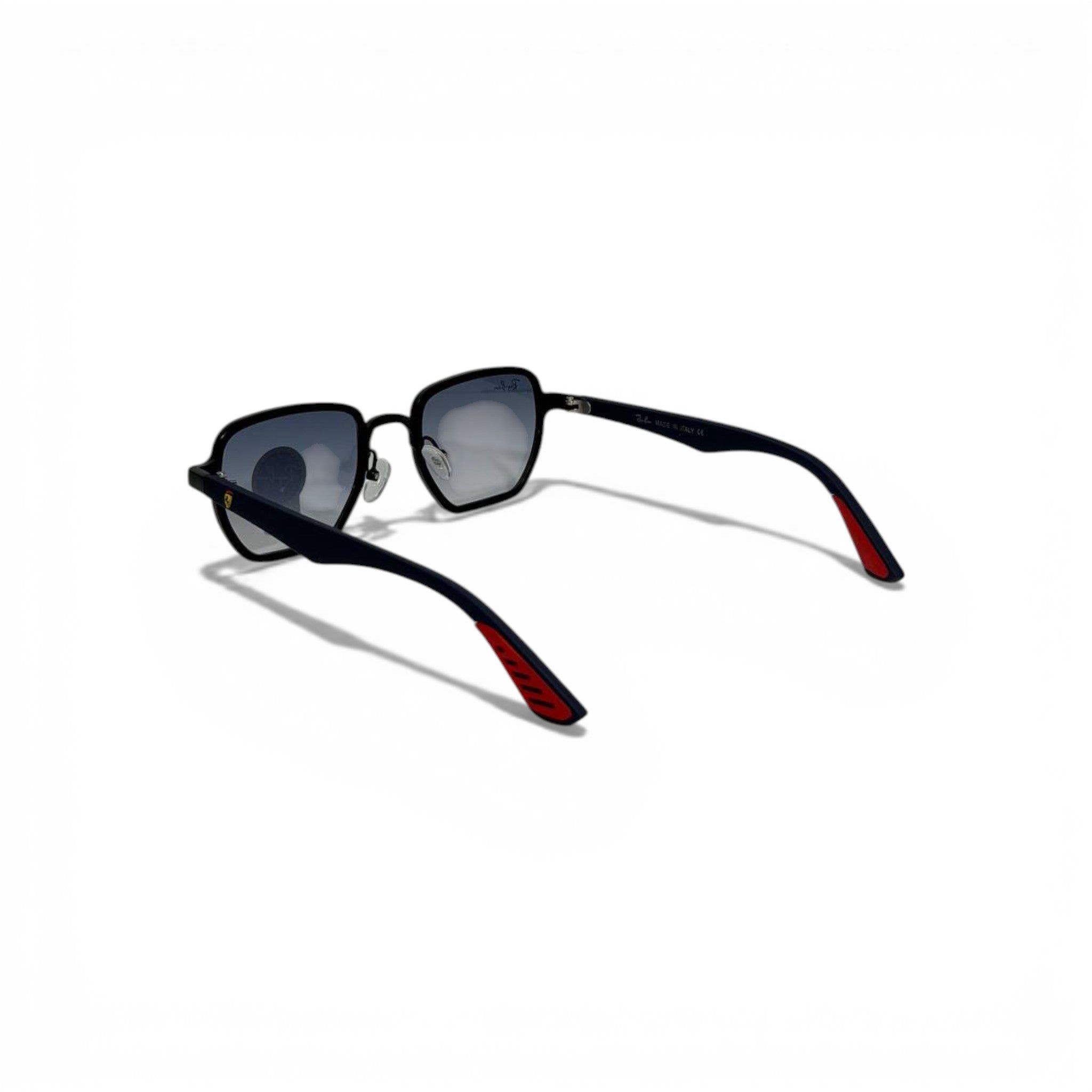 🕶️🏎️ Ray-Ban Ferrari Square Sunglasses with Blue Temples 🏎️🕶️