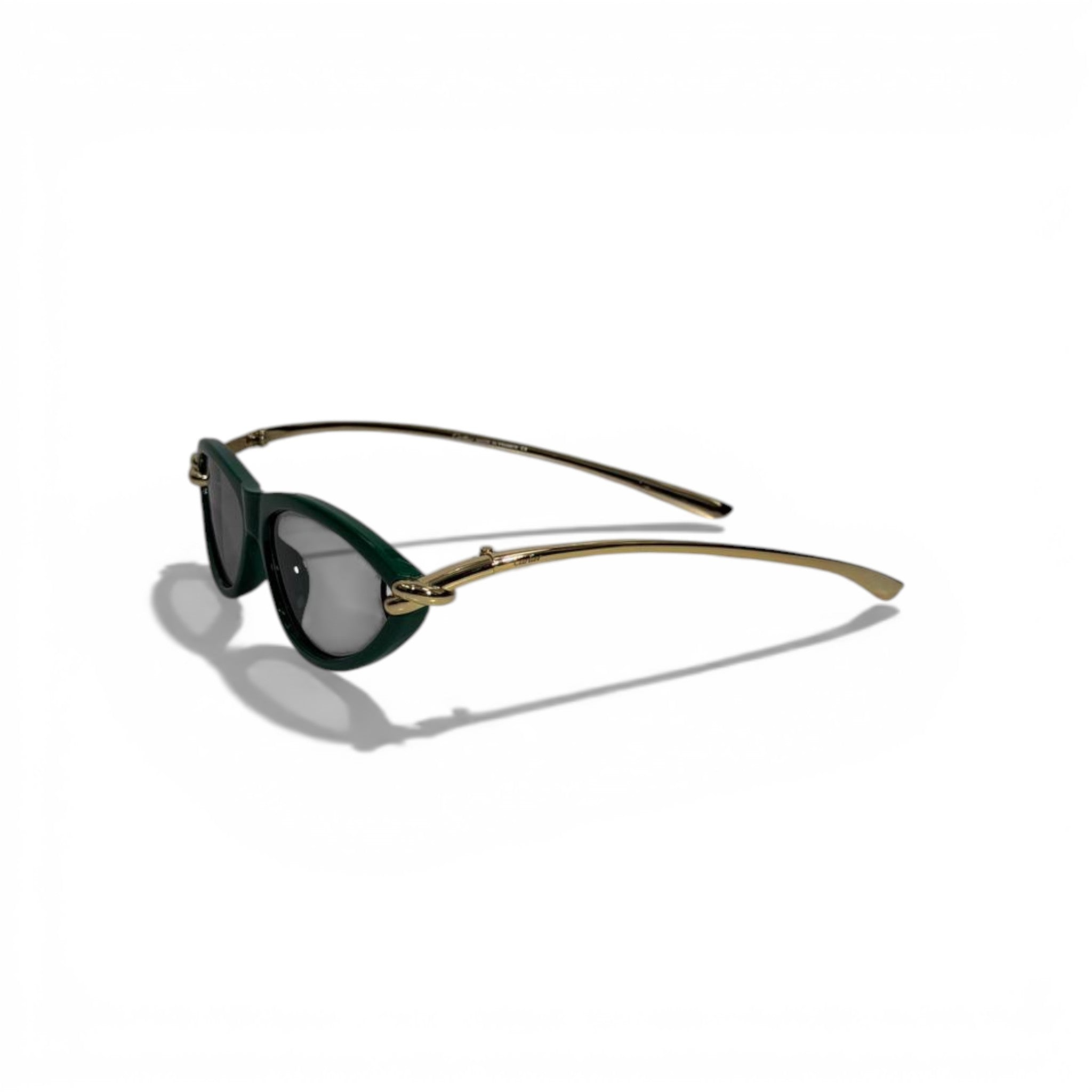 Cartier Square Sunglasses – green & Gold Polarized Luxury 🕶️✨