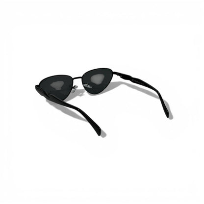 Prada Oval Sunglasses Black Frame Dark Lenses Luxury Classic 🖤🕶️✨