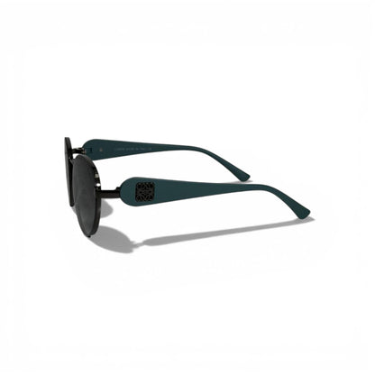 LOEWE Round Sunglasses Dark Lenses Modern Luxury 🕶️🌿✨