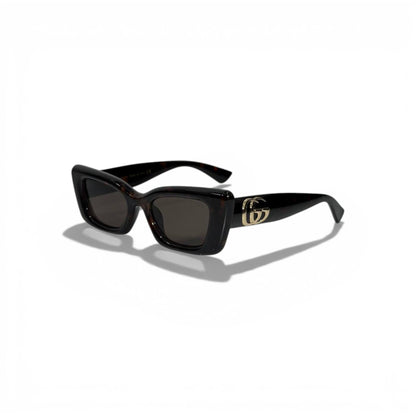 Gucci Rectangular Sunglasses Dark Lenses Iconic GG Luxury 🕶️🖤✨