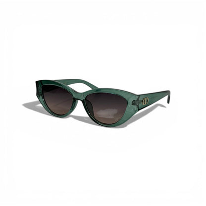 DIOR Green Transparent Signature Sunglasses – Modern Elegance 🕶️✨