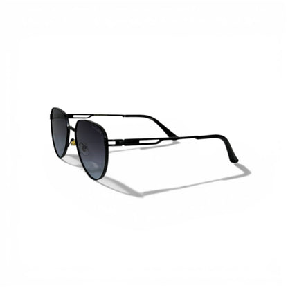 POLICE Black Metal Aviator Sunglasses – Bold & Powerful Style 🕶️🔥