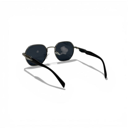 🖤 PRADA Square Sunglasses – Black Lenses & Metal Frame | Luxury Designer Eyewear 🖤