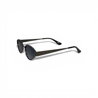 🕶️ Gucci Luxury Black Oval Sunglasses – Iconic GG Monogram | Premium Designer Eyewear
