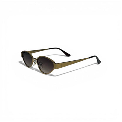 🕶️ Gucci Luxury Gold Oval Sunglasses – Iconic GG Monogram | Premium Designer Eyewear