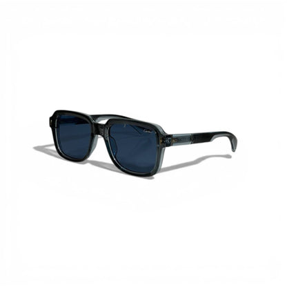 🕶️ Cartier Luxury Rectangular Sunglasses – Transparent Black Frame | Iconic Designer Eyewear