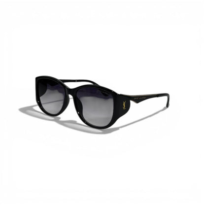 🕶️ Saint Laurent Luxury Black Oversized Sunglasses – Iconic YSL Logo | Timeless Designer Eyewear