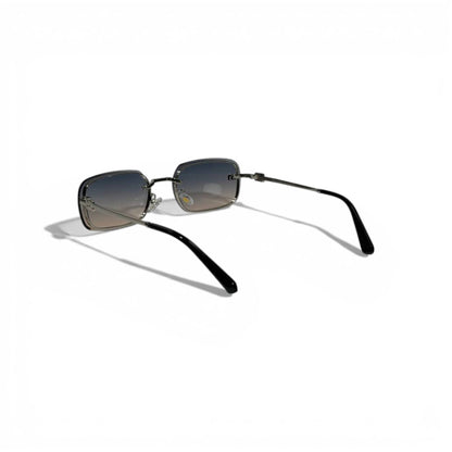 🕶️ Miu Miu Luxury Rectangular Sunglasses – Brown Gradient Lenses | Iconic Logo Temples