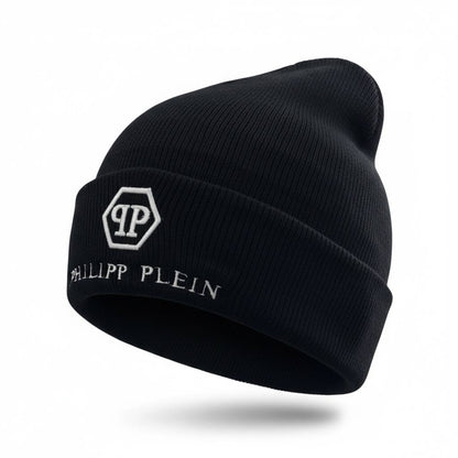 Philipp Plein Signature Knit Beanie – Luxury Winter Essential ❄️🖤