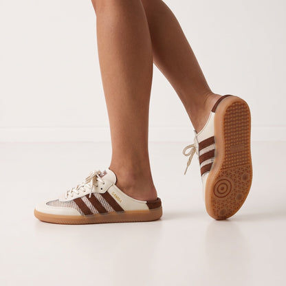 Adidas Samba Gum Retro — Cream & Brown