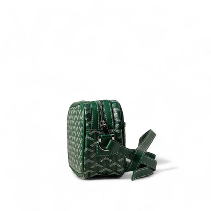 Goyard Green Mini Crossbody Bag – Iconic Monogram Style 💚✨