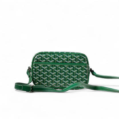 Goyard Green Mini Crossbody Bag – Iconic Monogram Style 💚✨