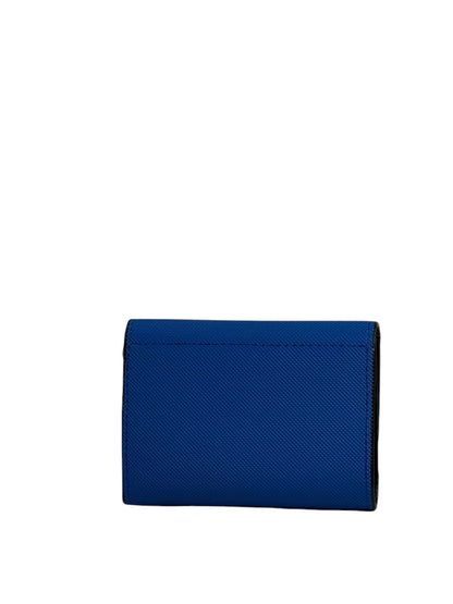 Lacoste Blue Trifold Wallet – Sporty Elegance