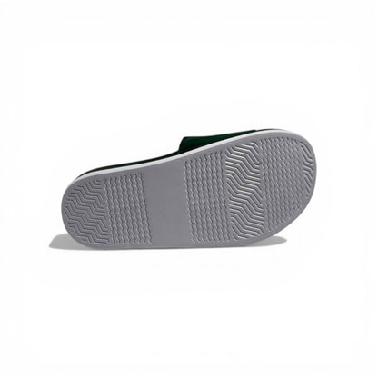 🟢🔥 Hugo Boss Slides – Forest Green Signature Edition 💎🩴