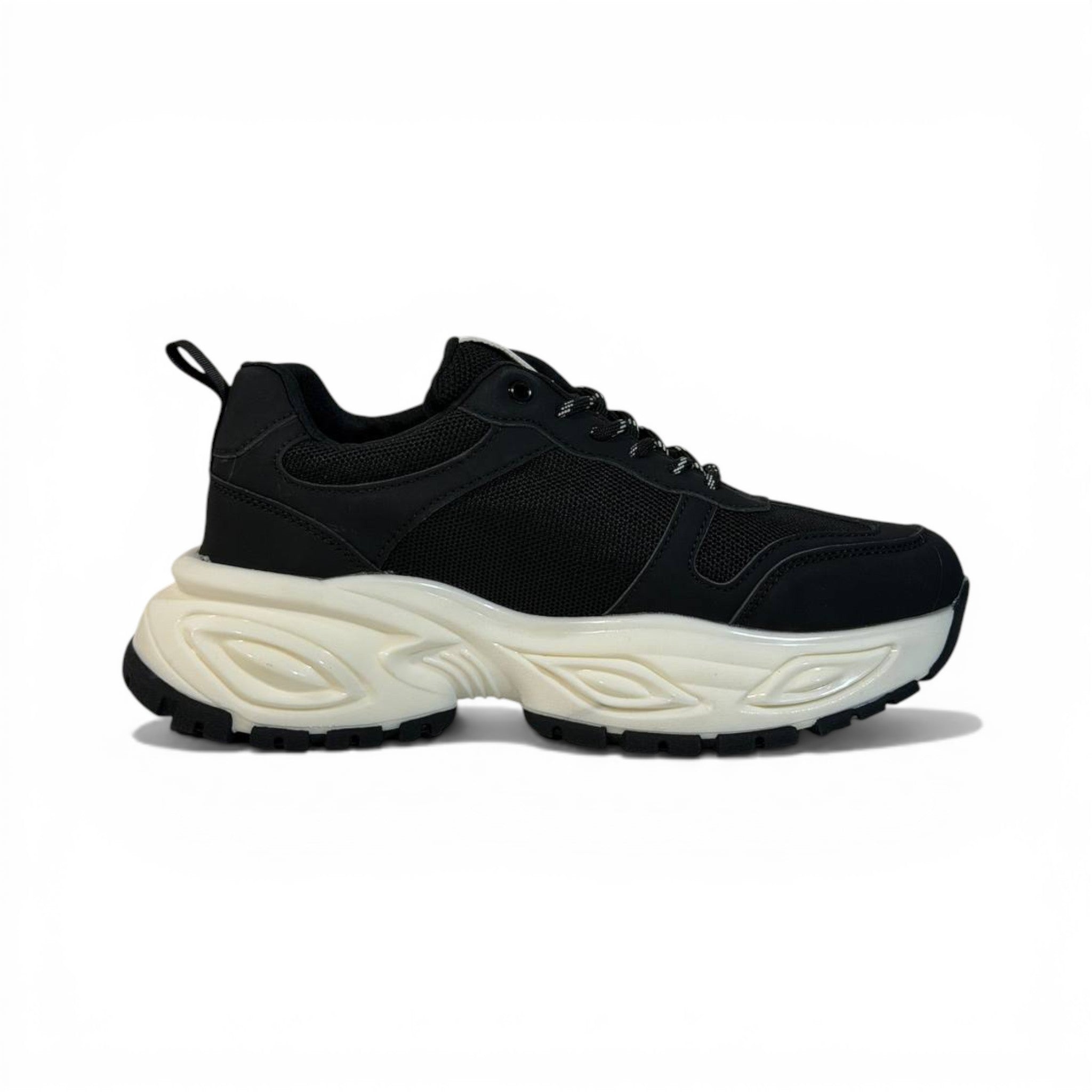 Prada Thunder Chunky Sneaker Black Ivory Edition 👟🖤✨