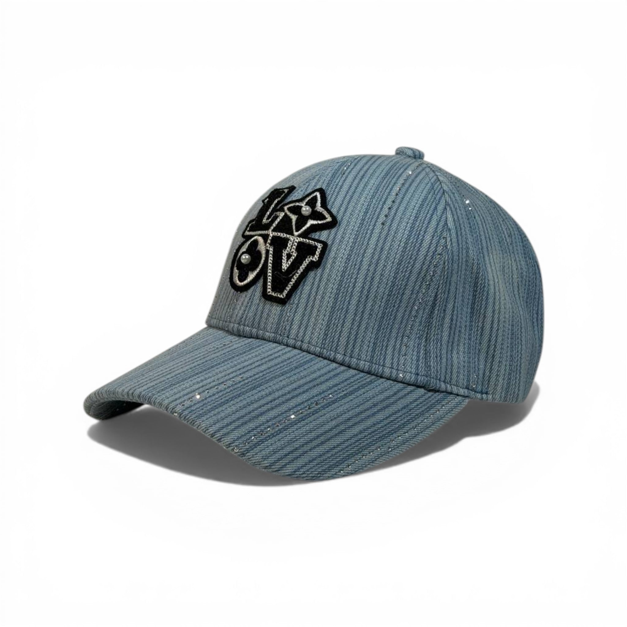 Louis Vuitton LOVE Denim Cap Sky Blue Edition 🧢💙✨