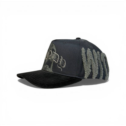 Dandy Gothic Skull Trucker Cap Washed Black Edition 🧢💀🖤🔥