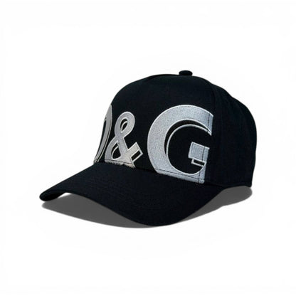 Dolce & Gabbana D&G Statement Cap Black Silver Edition 🧢🖤✨