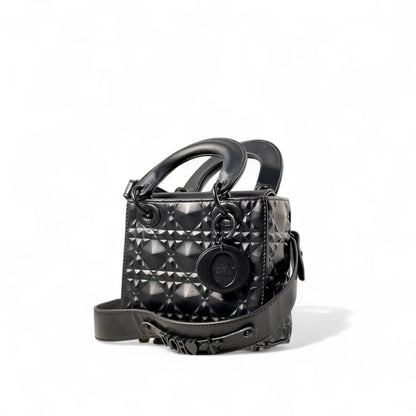 🖤 Dior Cannage Studded Mini Bag – Blackout Edition 🖤