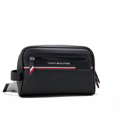 🖤 Tommy Hilfiger Modern Zip Pouch – Signature Flag Accent 🇺🇸