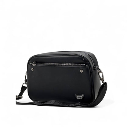 🖤 Montblanc Urban Crossbody Bag – Black Luxury for Everyday Moves 🖤