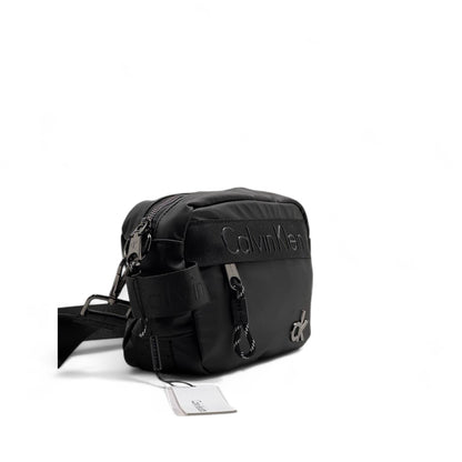 🖤 Calvin Klein Logo Strap Crossbody Bag – Black Edition 🖤
