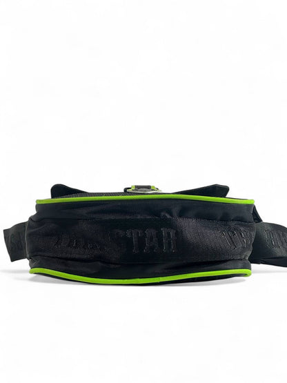 🖤💚 Trapstar Black & Green Crossbody Bag – Urban Streetwear Shoulder Bag 🔥