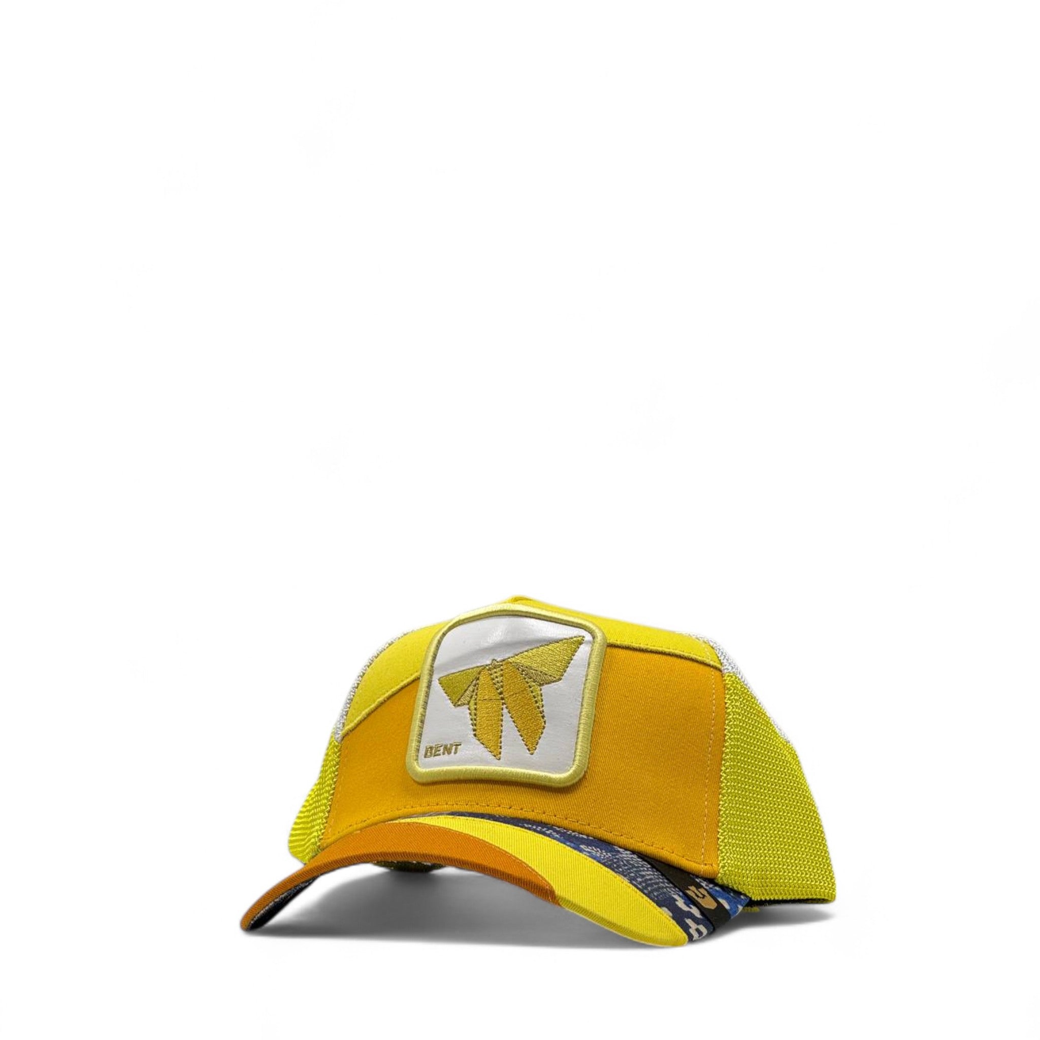 BENT Yellow Bee Patch Cap 🧢 – Buzzing Street Style 🐝