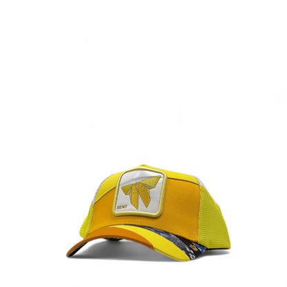 BENT Yellow Bee Patch Cap 🧢 – Buzzing Street Style 🐝