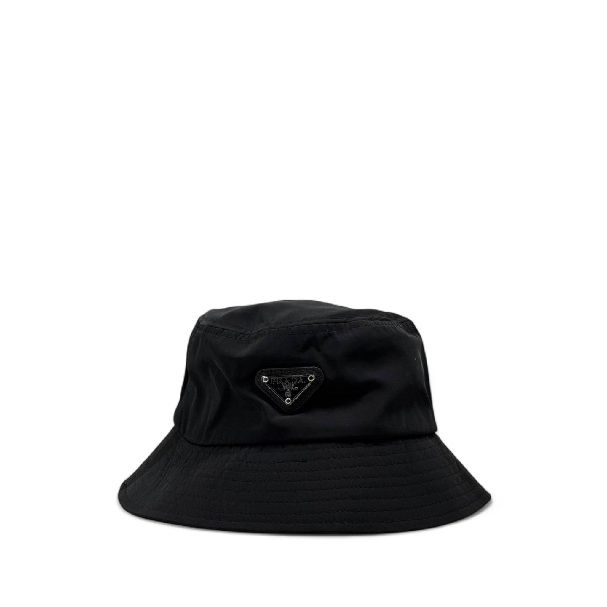 🖤 Prada Re-Nylon Bucket Hat – Black Elegance 🖤