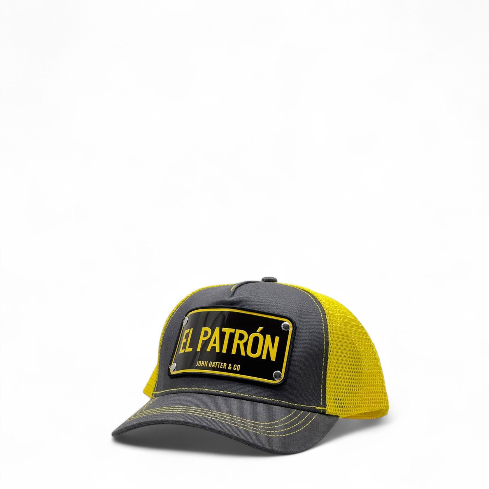🧢 John Hatter & Co Cap – “EL PATRÓN” 💛