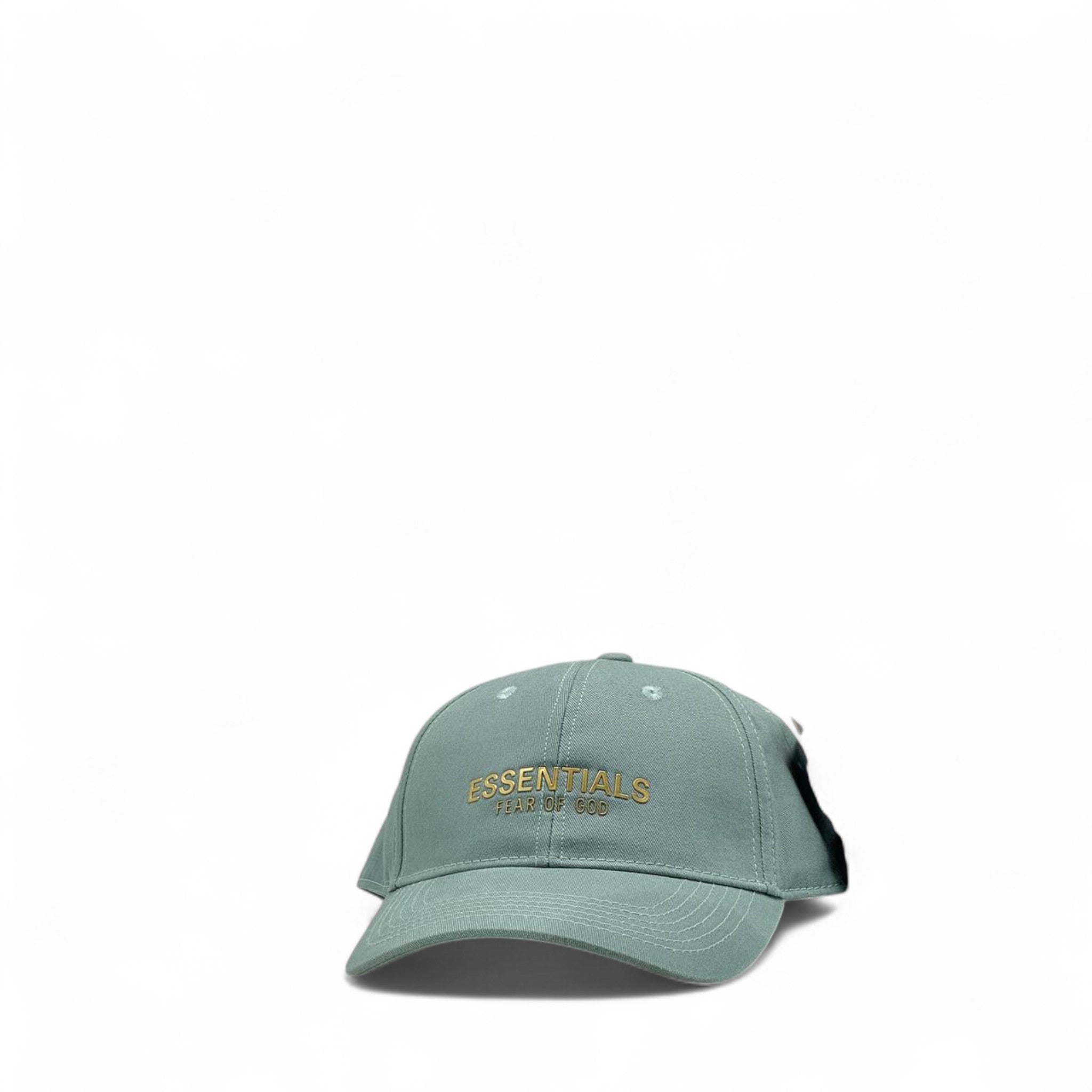 🧢 Fear of God ESSENTIALS Cap – Sage Green Minimalist Vibe 🌿