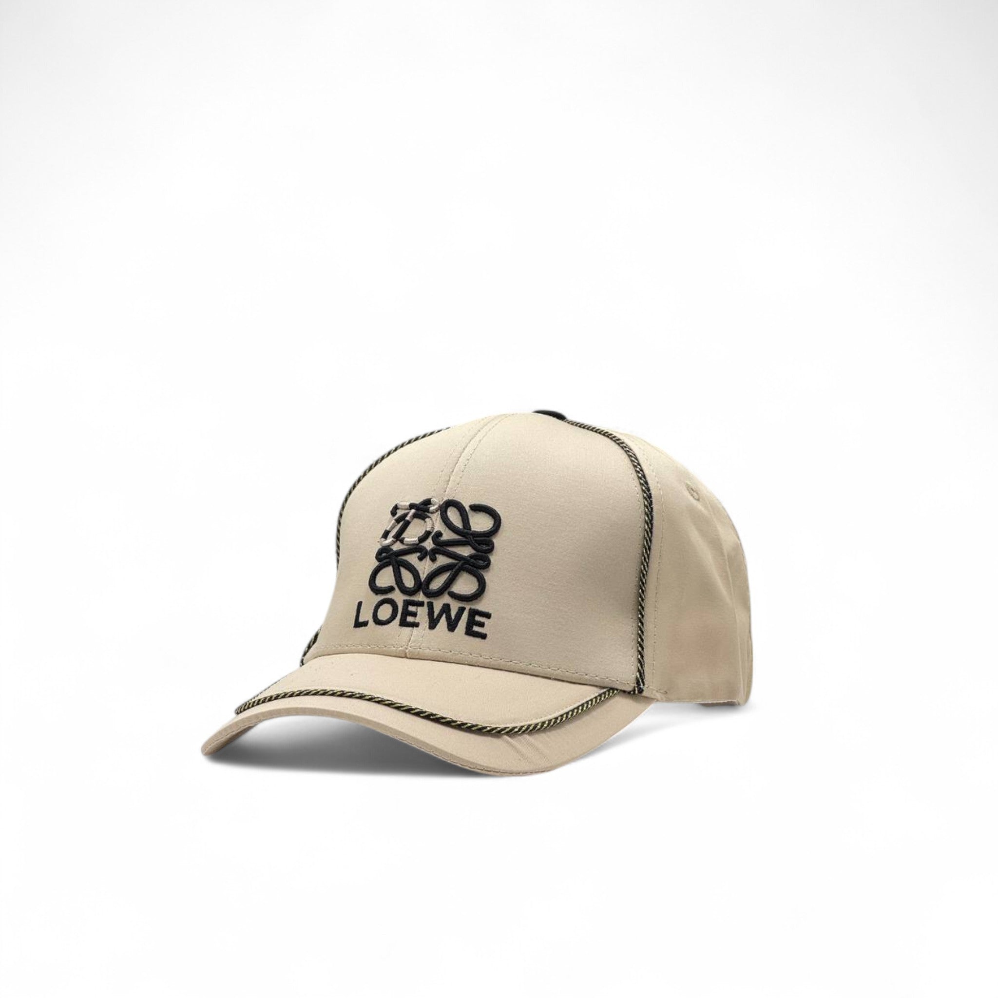 Loewe Beige Cap 🧢 – Minimalist Luxury with Signature Logo