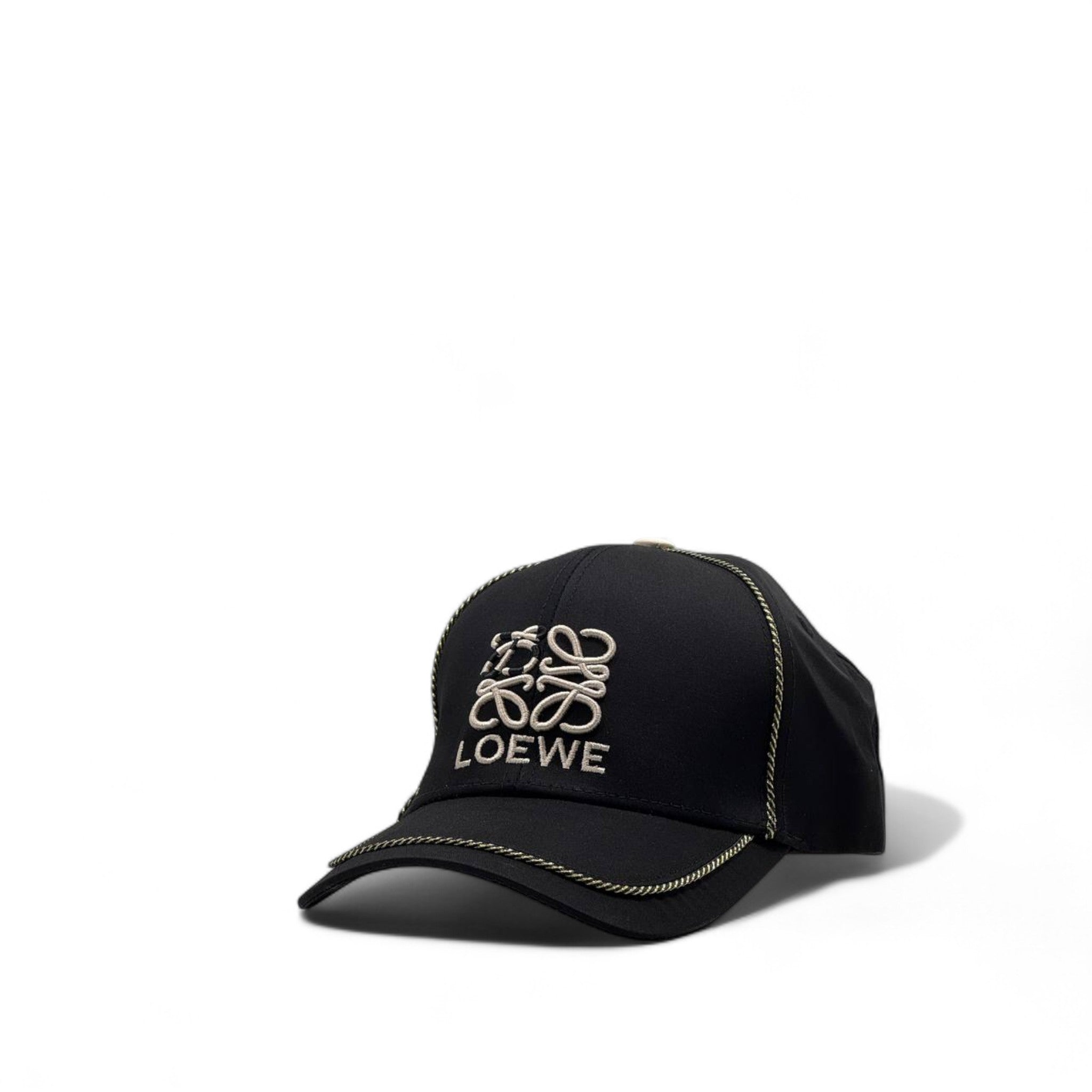 Loewe Black Cap 🧢 – Bold Elegance with Iconic Anagram Logo