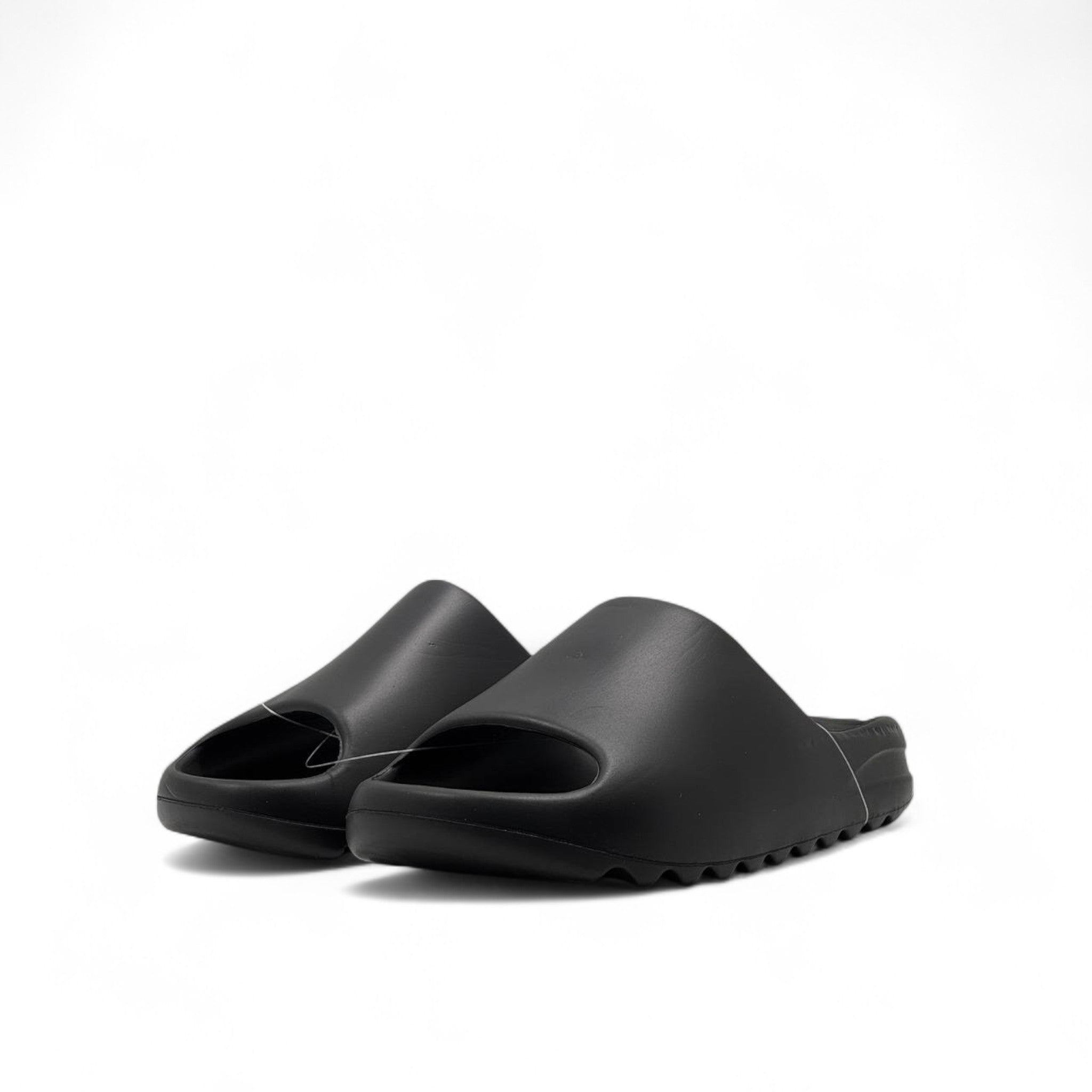 ⚫ Adidas Foam-Style Slides – Triple Black Comfort Slippers 🖤