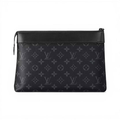 Louis Vuitton Black Monogram Wristlet Pouch Premium Edition 🖤👜✨