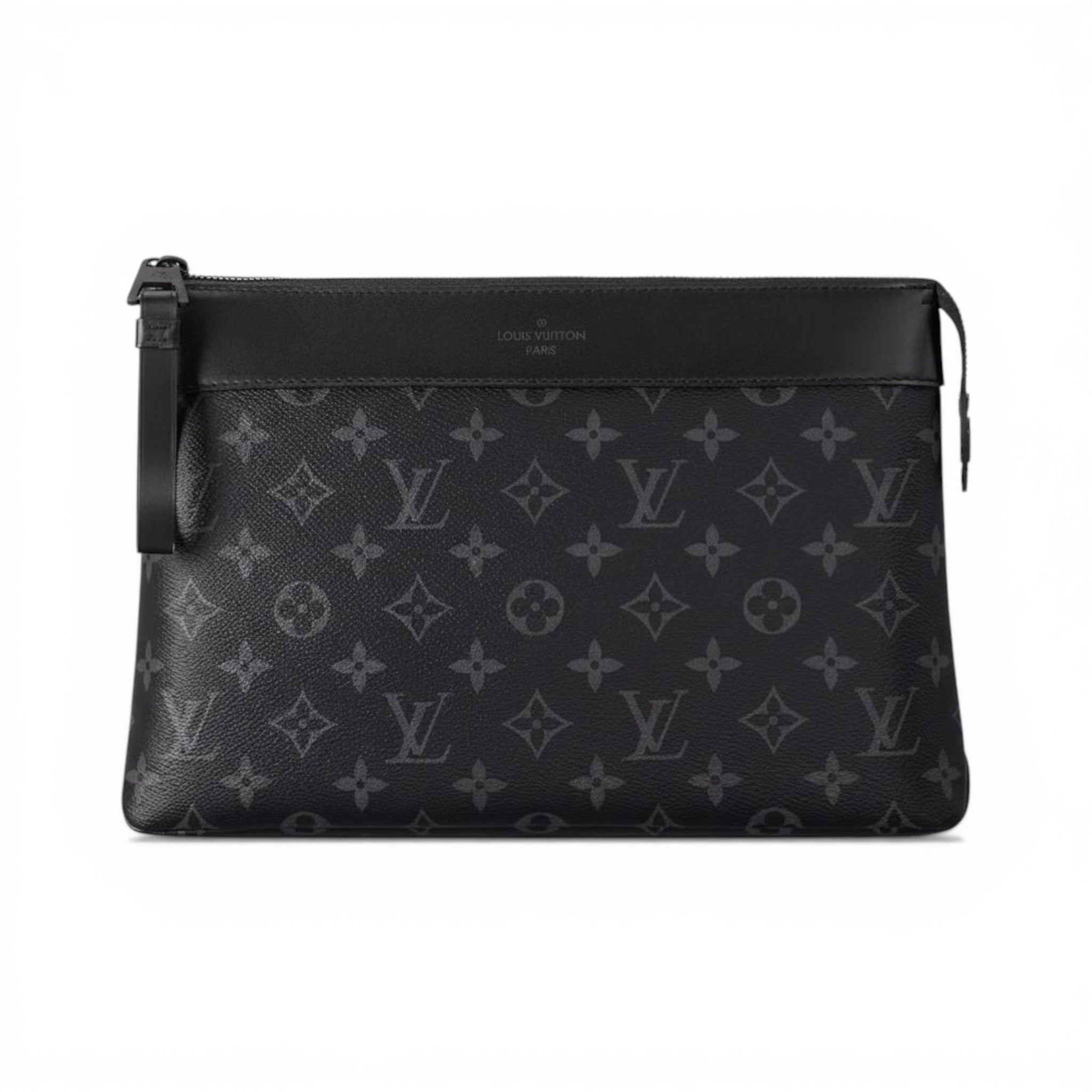 Louis Vuitton Black Monogram Wristlet Pouch Premium Edition 🖤👜✨